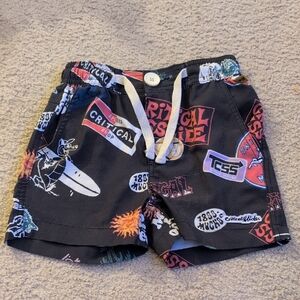 Critical Slide Boys  Swim Shorts Size 6